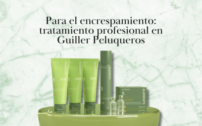 Para el encrespamiento: tratamiento profesional en Guiller Peluqueros