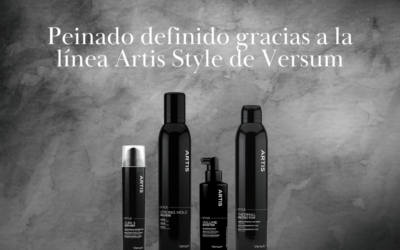 Peinado definido gracias a la línea Artis Style de Versum